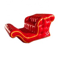 2019  inflatable chair santa's sleigh,  father Christmas sleigh for holiday