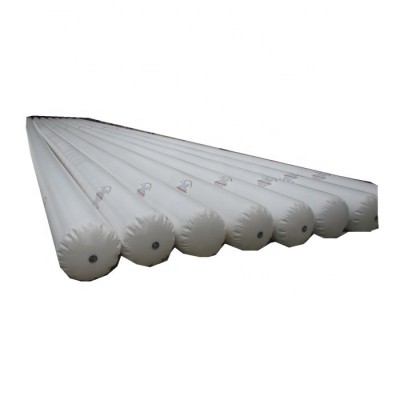 Guangzhou Air sealed inflatable sport barrier with LOGO/ Inflatable long road barrier tube for sale