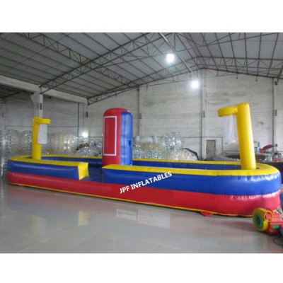 2020 Inflatable Bungee Basketball shooting Game/Inflatable Bungee Run Race For Sale