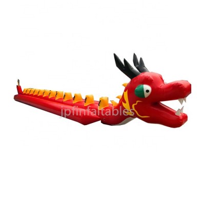 2019 on ground inflatable dragon sports boat for water use