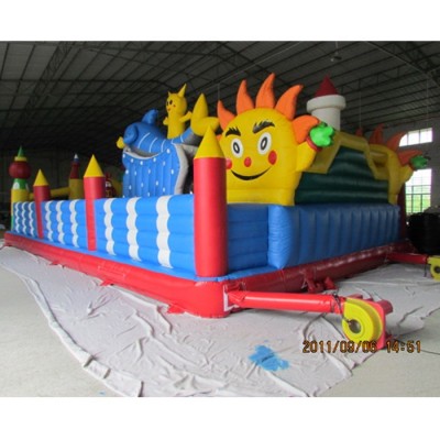 kids toys 2019 inflatable amusement park fun city for sale