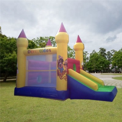 2019 rental inflatable bounce house with slide for birthday party