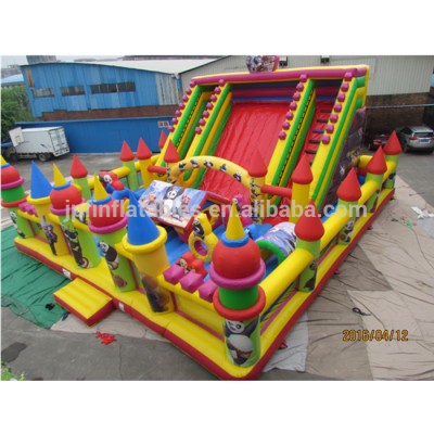 Famous movie character Mega kids equipment inflatable fun city for outdoor sports