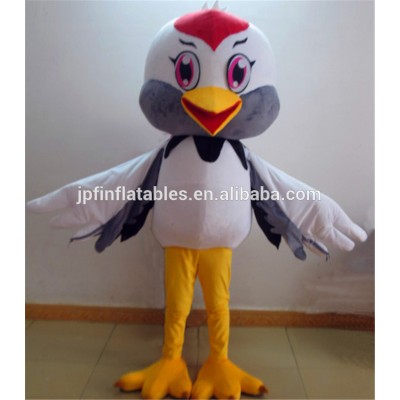 white bird mascot costume / Customized chicken mascot costume