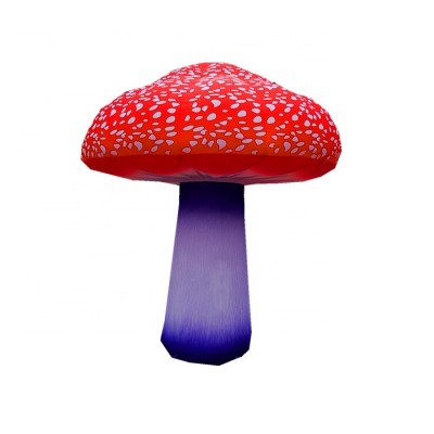 2019 outdoor event 8ft high inflatable mushroom for sale