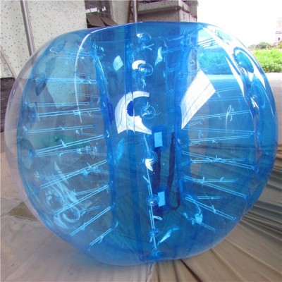 Roll inside inflatable ball / inflatable buball football for bumper