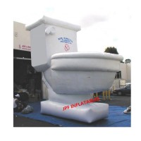 2020 Guangzhou Factory Price outdoor inflatable advertising item for promotion / inflatable toilet for advertising